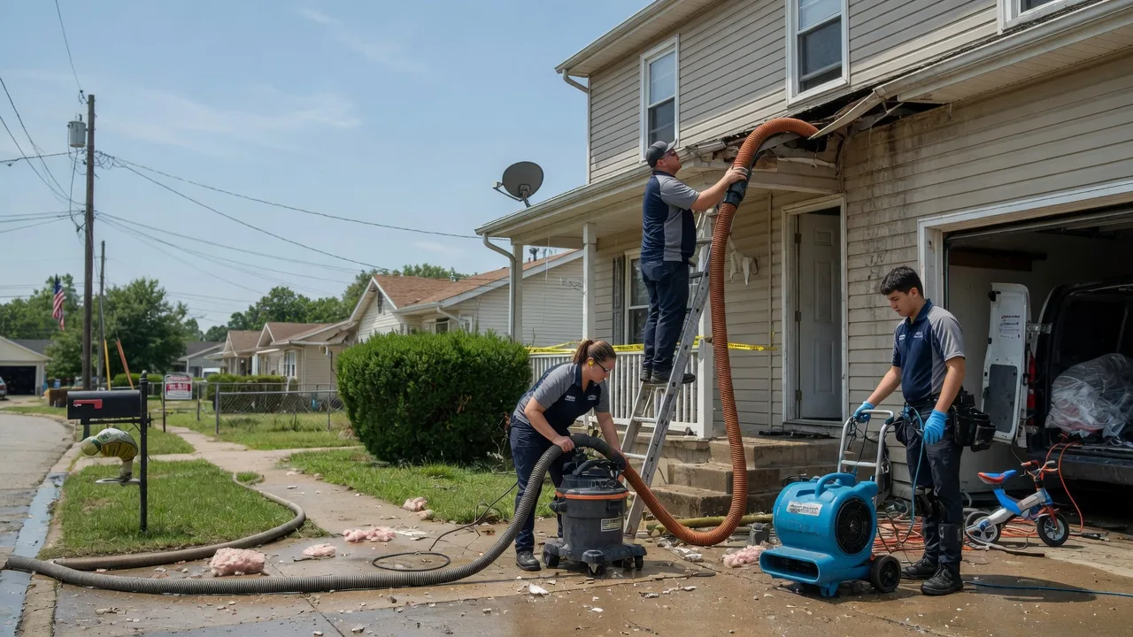 Water Damage Restoration in Benton Ridge, OH near me